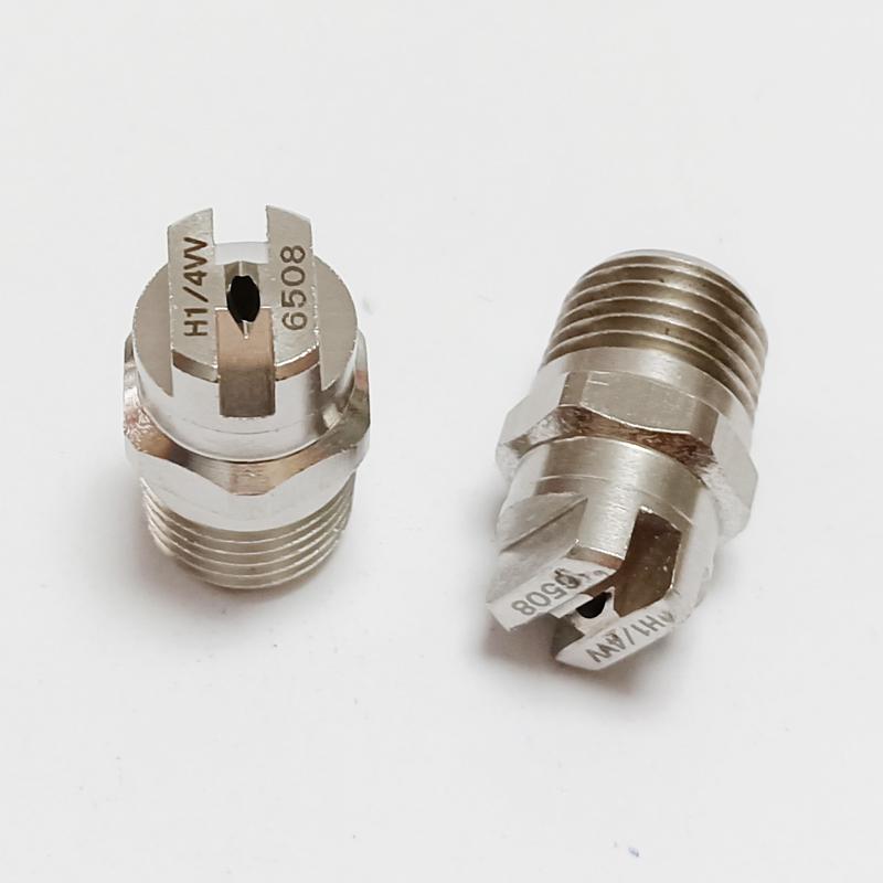 1/4" BSPT нержавеющая сталь плоскоструйная форсунка для очистки