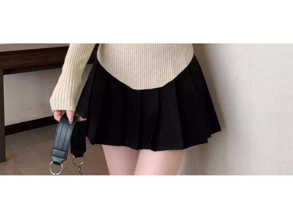 Женский рождественский красный вязаный свитер: Полувысокий воротник, накидка-шаль с длинным рукавом на осень 2025 года