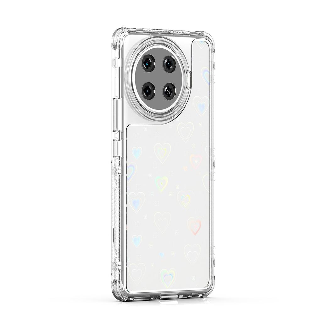 For TECNO Spark 20 Pro+ Case Precise Cutouts Acrylic TPU Clear Phone Cover with Laser-printed Film
