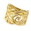 Gold Plated 'Choreography' Ring