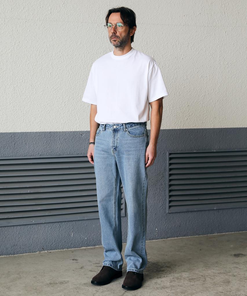 ESN Premium Single Semi-Over Fit T-Shirt White