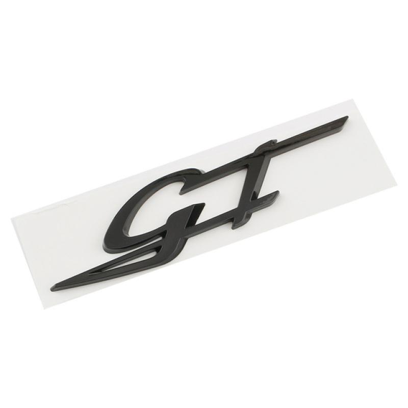 Автомобильный 3D-металлический логотип GT, наклейки с логотипом, эмблема, наклейка