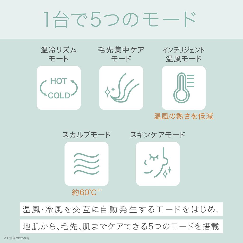 Panasonic Hair Dryer Nano Care Equipped with NanoE Mineral Pink Gold & EH-NA9G-PN