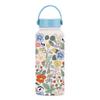Portable Insulated Water Bottle 1L Floral Thermal Cup Reusable Thermal Water Bottle  Office