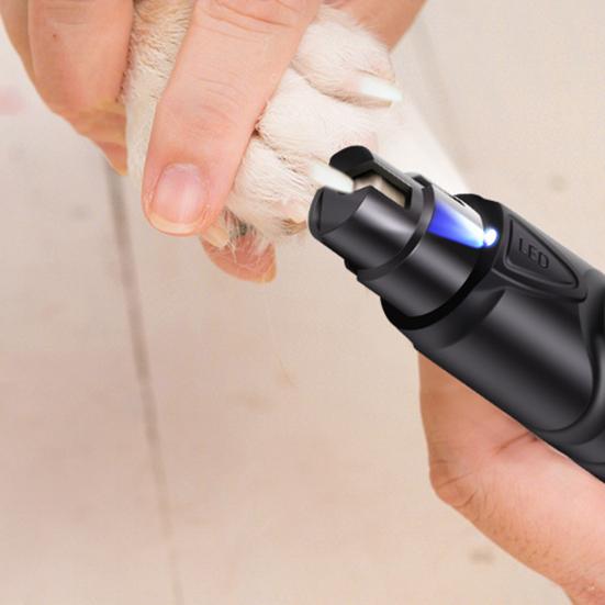 Шлифовальный станок, тихий, мощный, электрический триммер для ногтей с регулируемой скоростью и светодиодной подсветкой для всех