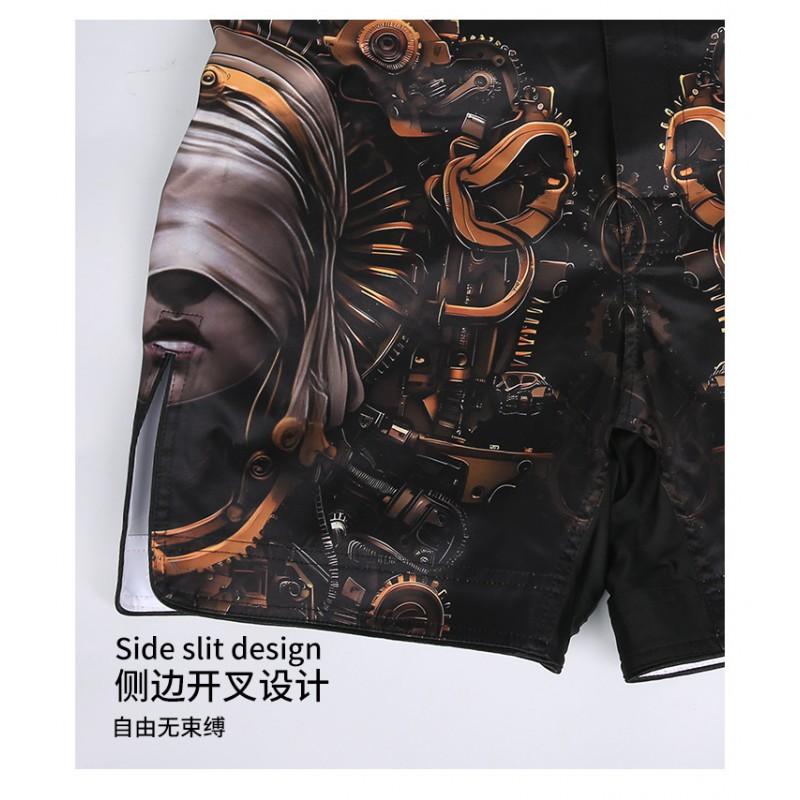 ANOTHERBOXER Tussla MMA Shorts Men Training Fighting Gym Workout Athletic Compression Pants
