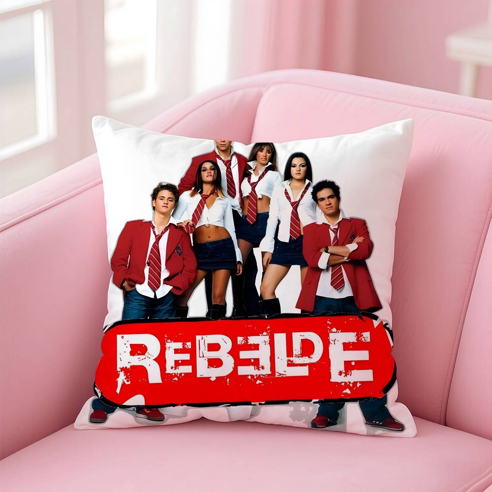 RBD R-rebelde альбом Наволочка с принтом наволочка для подушки чехол на подушку для дивана в гостиной спальни декор комнаты