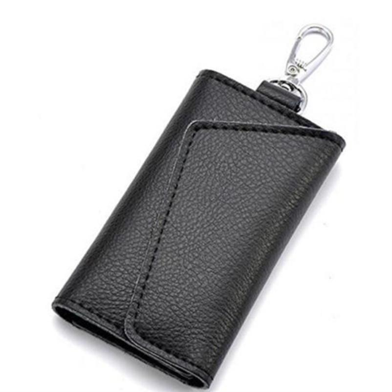 Premium Multifunction Leather Key Zipper Case Wallet Car Key Holder Wallet