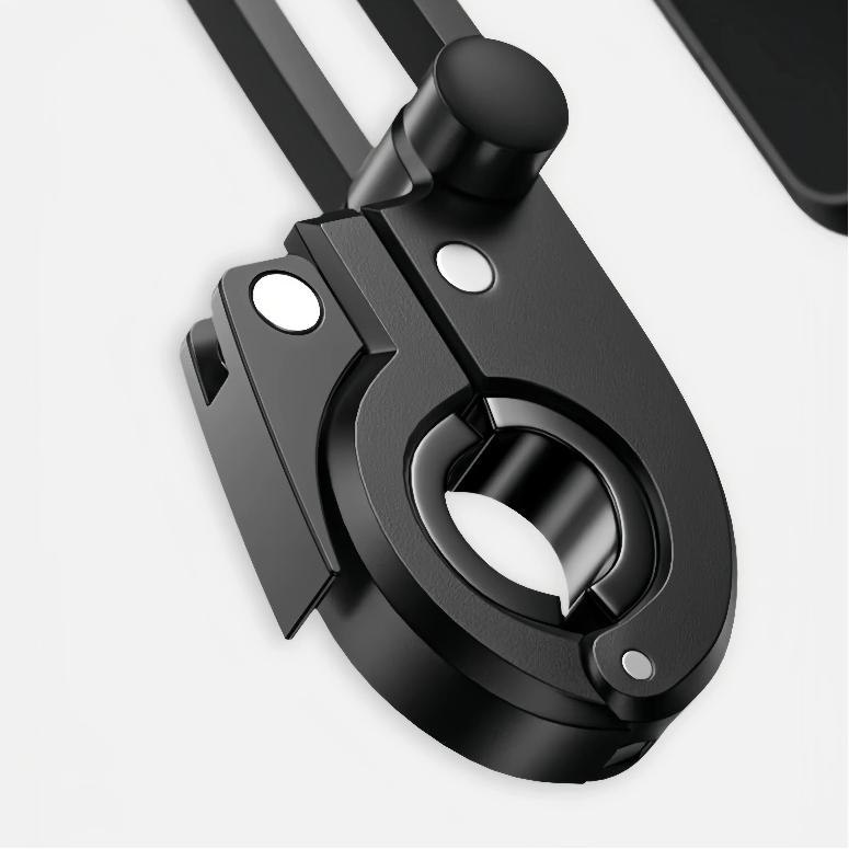 Car-Mounted Phone Holder, Suitable For Motorcycles And Bicycles, Waterproof, Shockproof, With Adjustable Height