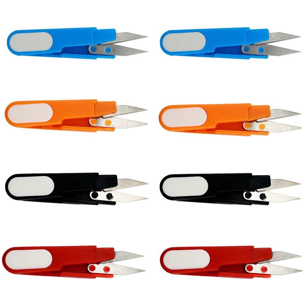 8PCS Multipurpose Sewing Scissors with Protective Cover Craft Scissors Thread Cutter DIY Crafting