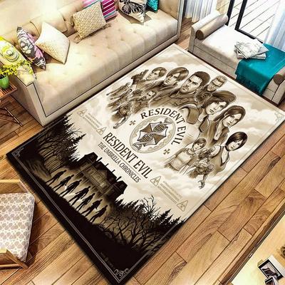 Resident Evil Carpet Rug For Living Room Bedroom Home Sofa Decoration Kids Play Nonslip Floor Mat