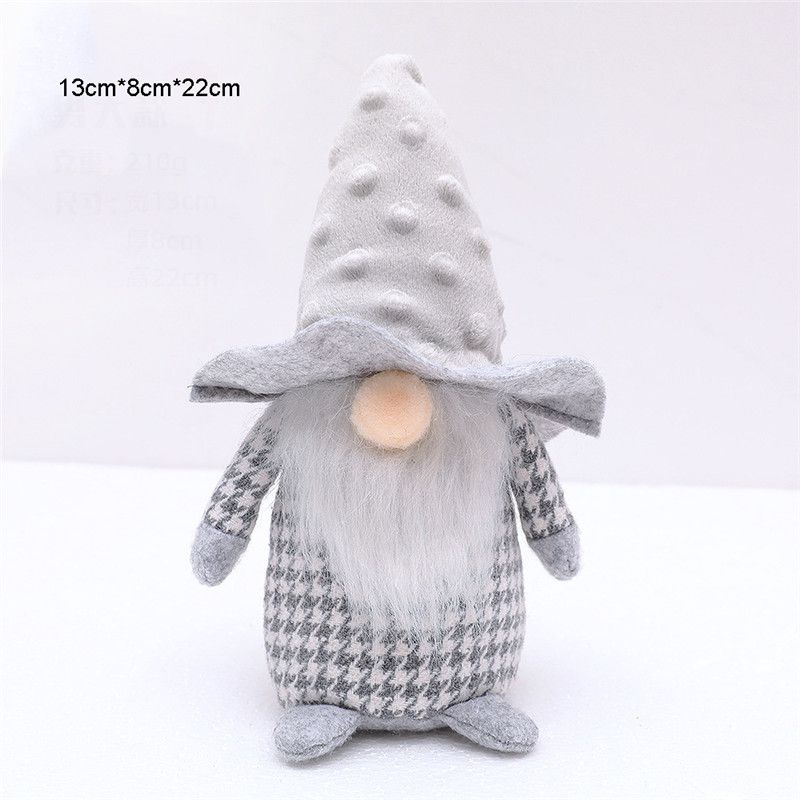 Charming Faceless Doll Christmas Decorations For Delightful Home Ornamentation