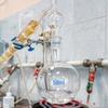 PATIKIL 50 мл Колба для кипячения, Боросиликатное стекло 3.3°, 3 горла, Круглодонная, Толстостенная, Стандарт 24/40, Конический наружный шлиф, для лабораторного использования, Прозрач