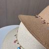 New Colorful Shell Decoration Seaside Vacation Straw Hat Ethnic Style Sun Protection Beach Hat Women's Summer Fashion Sun Hat