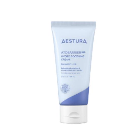 AESTURA ATOBARRIER365 Hydro Soothing Cream Lightweight Hydrating Moisturizer for Dry & Sensitive Skin 80ml