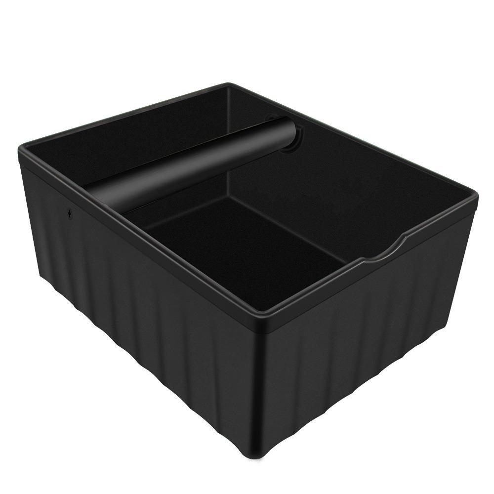 with Tapping Rod Coffee Knock Box Large Capacity Coffee Grind Waste Bin Baristas