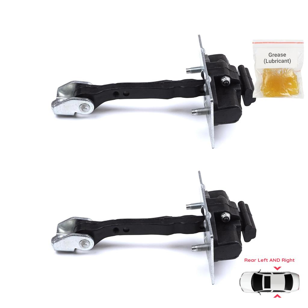 EDP943-1 2 Pieces Rear Left AND Right Door Catch Hinge Brake Stop Check Strap Limiter for Peugeot 308 MK2 2013-2021 4/5 Door 9677467280