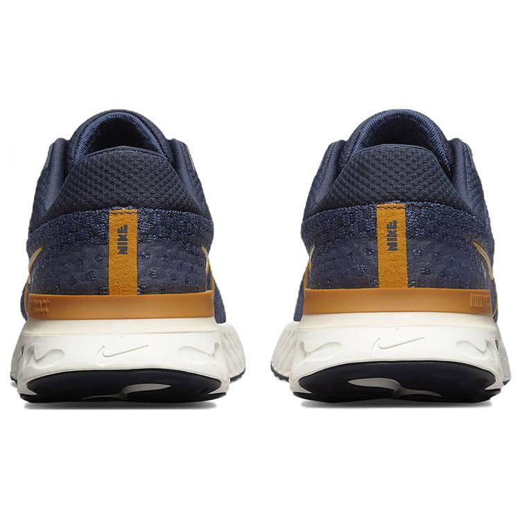 Nike React Infinity Run Flyknit 3 Premium Dark Obsidian мужские кроссовки Blue Sail Sanddrift DO9582-400