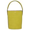 Longchamp Épure Logo Snap Closure Leather Bucket Bag Small Women Handbags Kiwifruit-Green 10161HYZ036