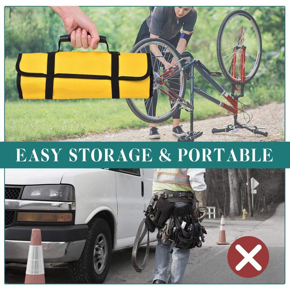 Эластичная спиральная многофункциональная сумка для инструментов, сумка для хранения инструментов