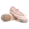 Girls' Soft Sole Ballet Shoes - Leather Dance Training Shoes for Kids & Adults
