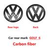IMNOV1 For VW Volkswagen Jetta MK5 Golf 1Pcs Car Original Replace Front Grill Badge Trunk Lid Tailgate Emblem Logo Decor Accessory For