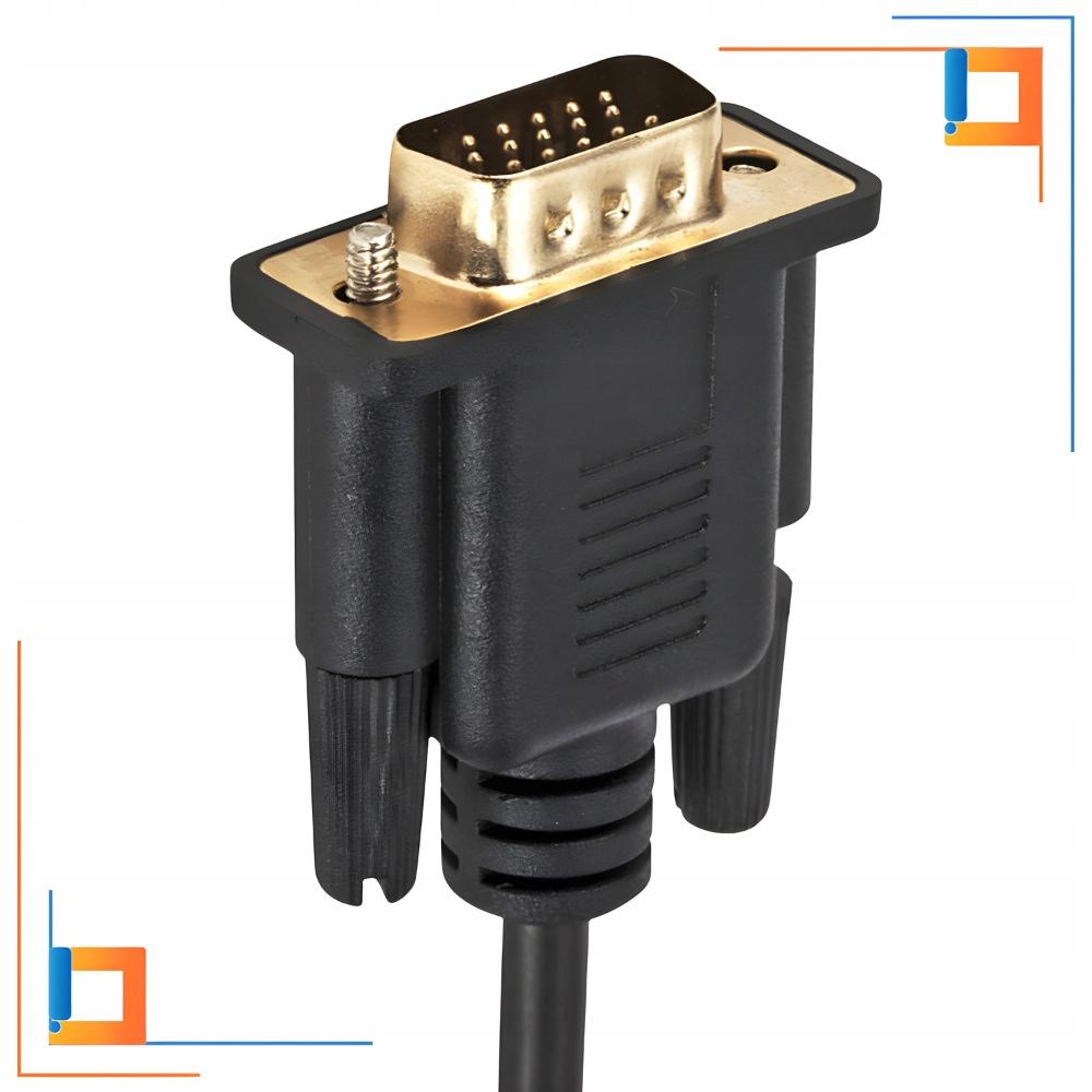 co2 Кабель-адаптер-конвертер Displayport на VGA Full HD 60 Гц 2 м