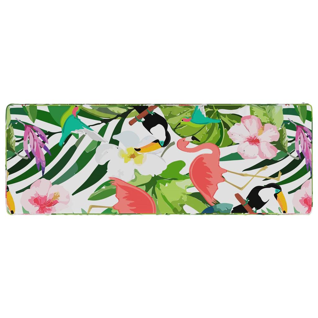 2 piece Bench Cushion VUGHT 2 pcs. 100percent Polyester Multicolor