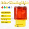 Solar Powered Emergency Warning Light Rain-proof Warning Strobe Light  Road Site
