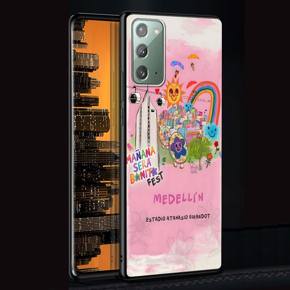 Чехол Karol G Manana Sera Bonito для Samsung Galaxy Note 20 Ultra 8 10 Lite 9 TPU Чехол для телефона Note 10 Plus Черный Мягкий Чехол Funda