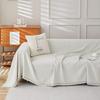 Anti Slip Sofa Towel Herringbone Pattern Solid Color Chenille Four Seasons Universal Sofa Cushion Living Room Sofa Covers