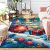 1Pc Christmas Night Fantasy Rug Office Carpet Indoor Outdoor Doormat Nonslip Soft Living Room Christmas Halloween Gift D922218