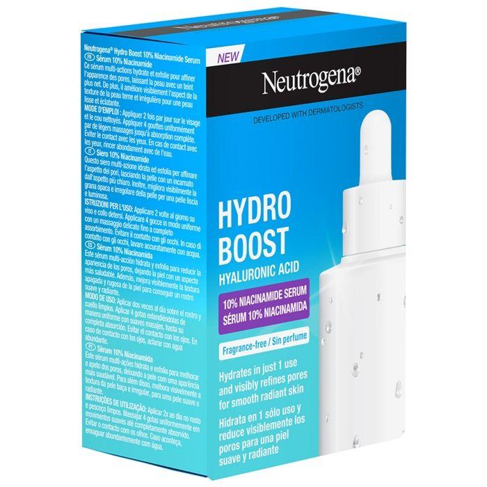 Neutrogena Hydro Boost 10% Niacinamide Serum Dropper Bottle 30 Ml