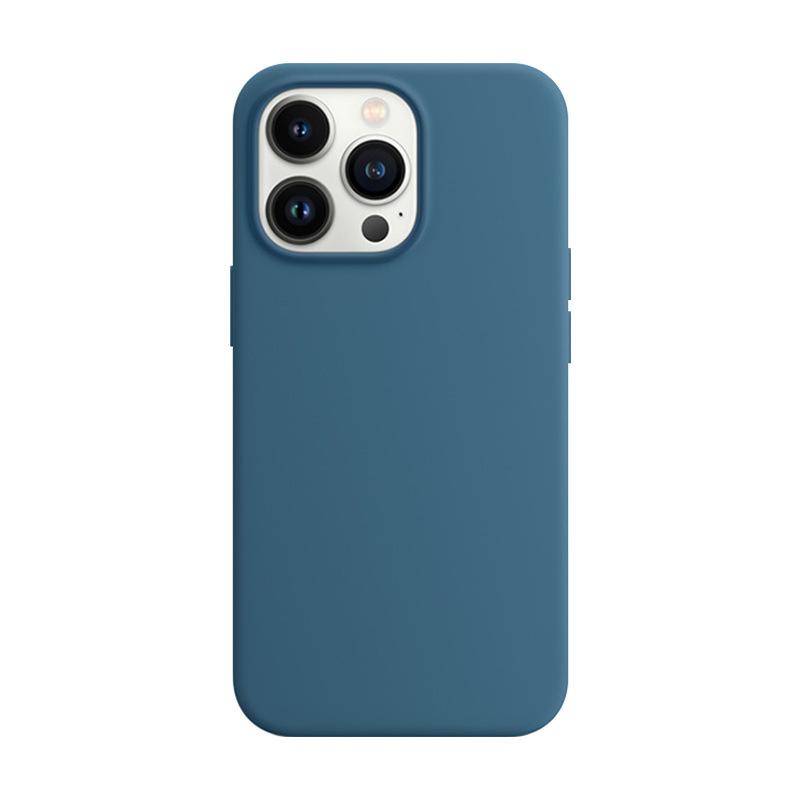 Магнитный чехол из жидкого силикона для Apple iPhone 15 Pro Max с анимацией появления