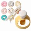 Donut Cake Mould With Dipping Plier Diy Donut Cutter Desserts Cutter Donut Maker Mold Kitchen Baking Tool 1PC