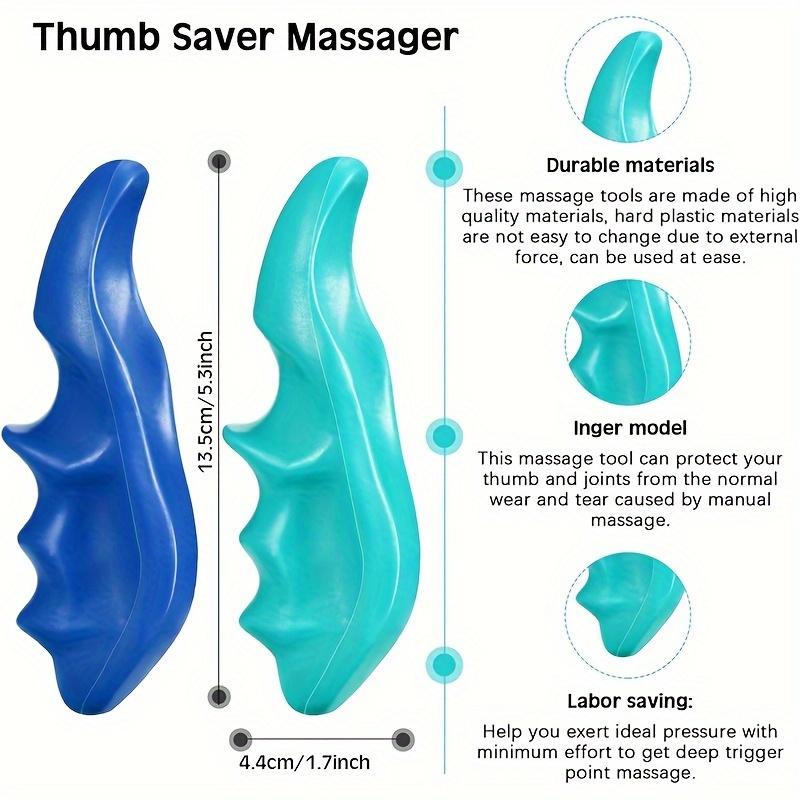 Multifunctional Manual Massage Tools Thumb Shiatsu Pressure Press Trigger Point Manual Portable Massager Full Body Relaxation