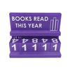 Book Read Counter Bookshelf Decoration Handmade Acrylic Book Read Counter This Year Tracker Reading Challenge Tracker Book Lovers Gift