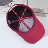 Fashion Hat New Hat Women's Hard Top Baseball Cap Korean Version Trendy Versatile Big Head Circumference Shade Sun Protection Peaked Cap Men