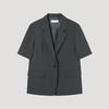 [shs Miss] One Button Short Sleeve Set Up Jacket Swsjkp22020 Ch