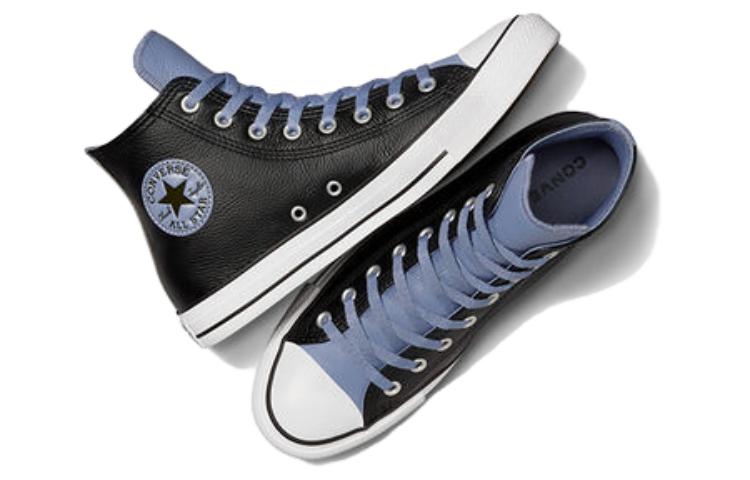 Кеды Chuck Taylor All Star Converse Кожаные Высокие 'Black Thunder Daze Blue' A06570C