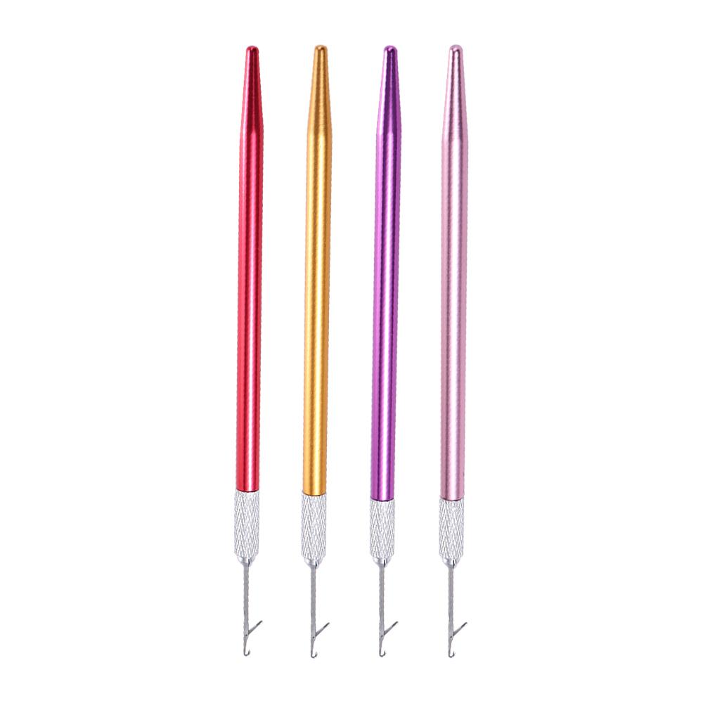Extension Tools Long Dreadlock Crochet Wig Crochet Needles Metal Hook Needles Hair Weave Needle