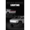 1/24 Tesla Cyber Toy Truck Pickup Alloy Car Model Diecasts Metal Toy Off-road Vehicles Car Model Simulation Sound and Light Kids Gifts