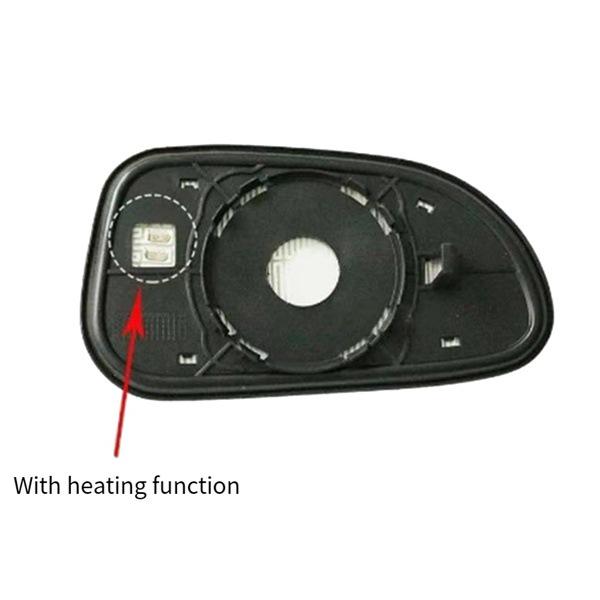 Пара зеркал заднего вида с подогревом для Chevrolet Cruze/Lacetti 2002-2009