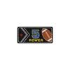 Iron-on Patch - MDC - 5 Power - 3x6 Cm - Easy Customization - Iron-on Technology