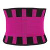 Breathable Warming Waistband Soft Adjustable Abdominal Wrap Waist Back Support BeltRed L
