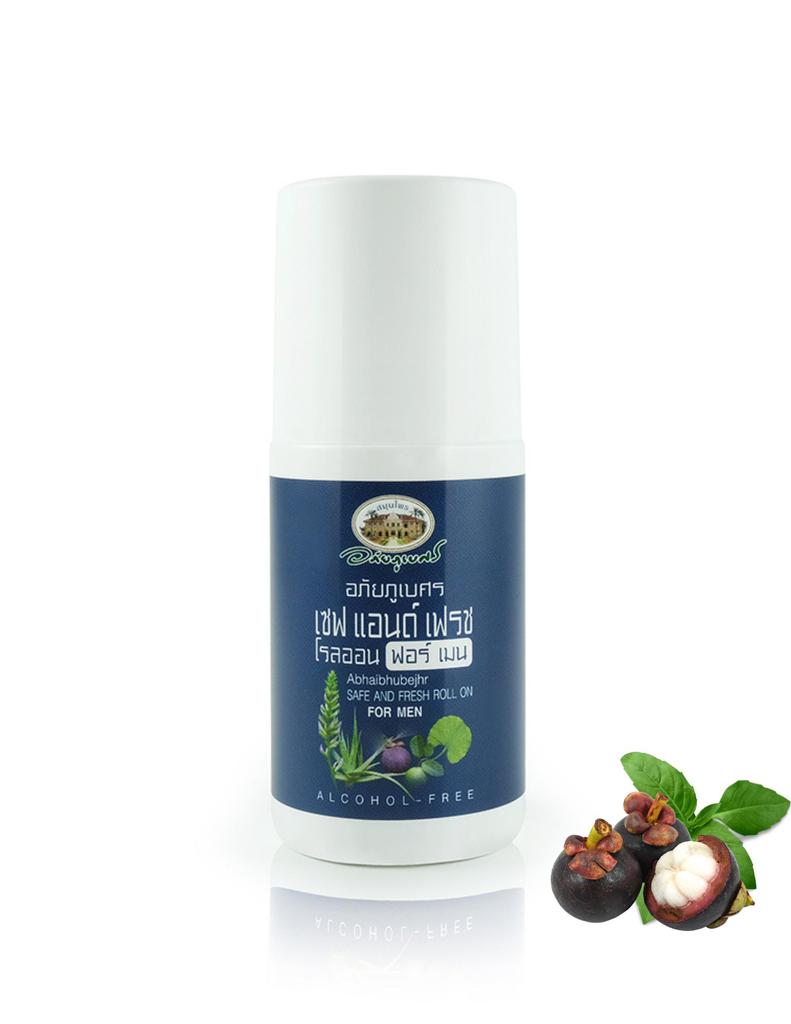 Шариковый дезодорант Abhai Herb Safe & Fresh для мужчин и женщин, Abhaibhubejhr, 50 г