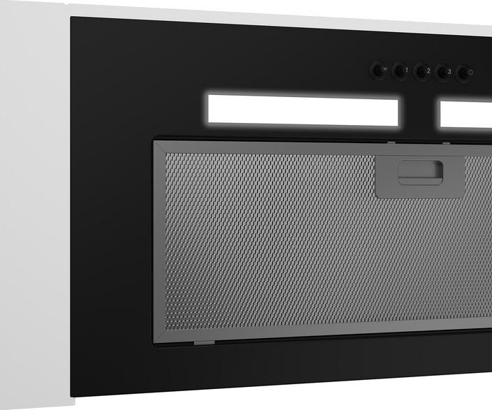 Beko hnu61425b 60cm integrated hood