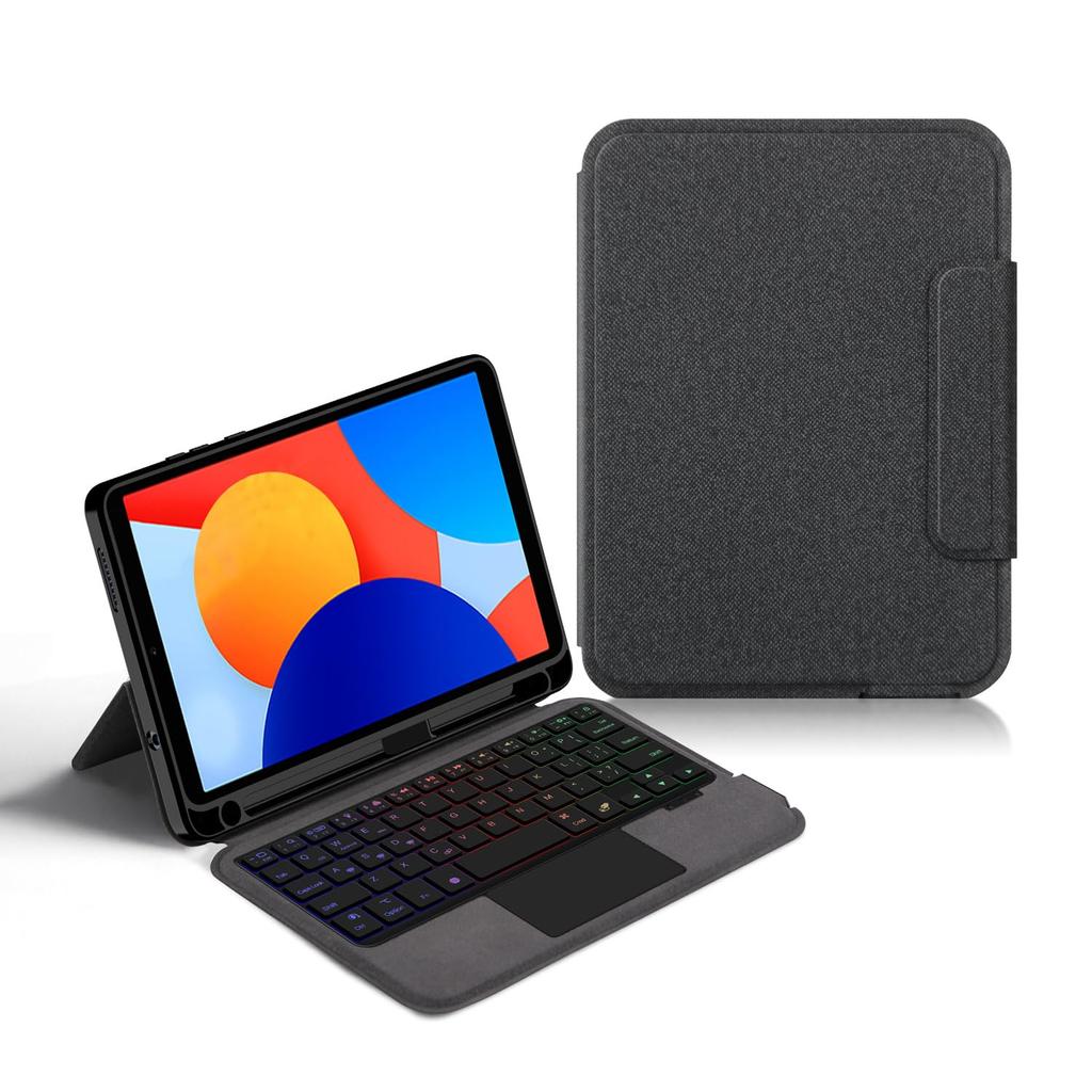 Чехол-клавиатура для Xiaomi Redmi Pad SE со встроенным трекпадом и Чехол-клавиатура для Xiaomi Redmi Pad SE с деловой 8,7-дюймовой подсветкой, 8,7 тачпад,
