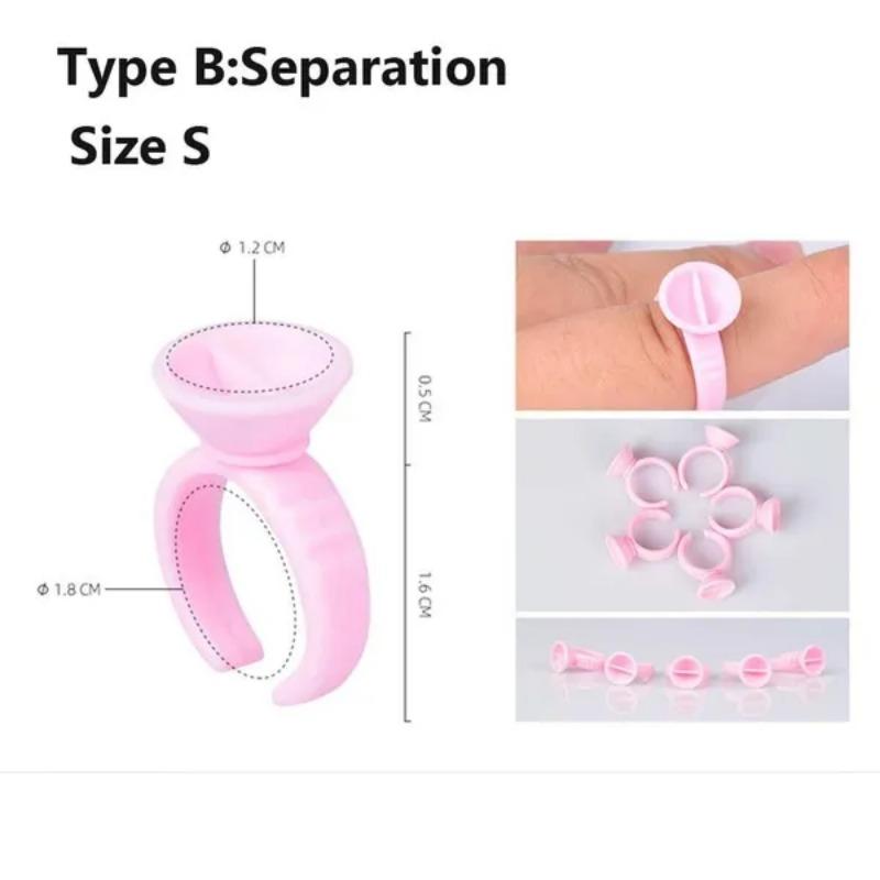 100 шт./набор Одноразовые мини-чашки для тату-пигмента для тату-принадлежностей Аксессуар Чашка для клея для наращивания ресниц Инструменты для макияжа