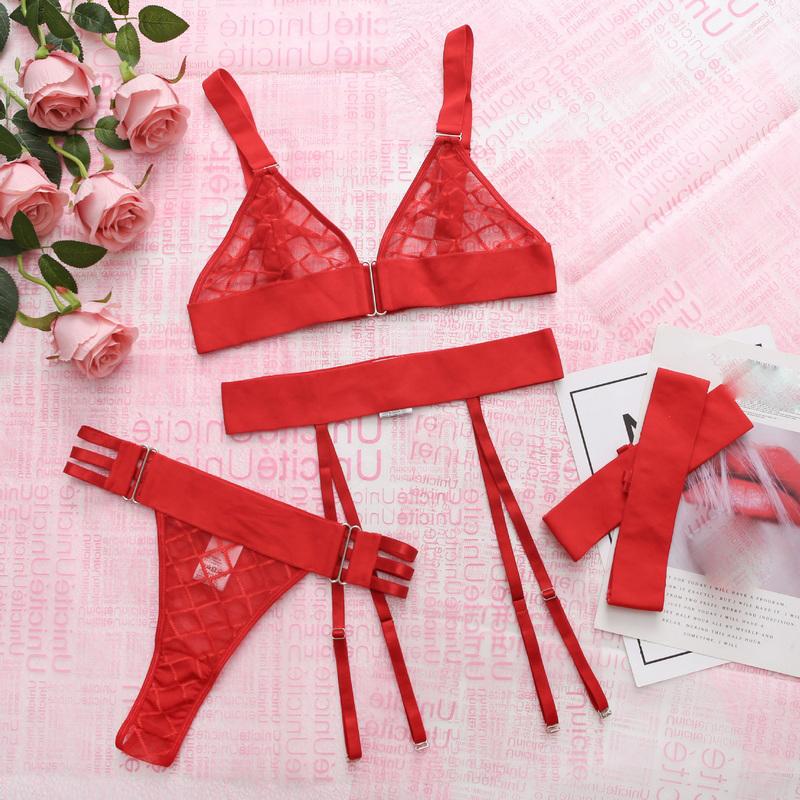 Женское сексуальное женское белье в сетку, костюм с подвязками, Babydoll, сетчатый костюм для горничной, соблазнительное летнее эротическое порно, комплекты бикини для флирта, униформа, нижнее белье, костюм